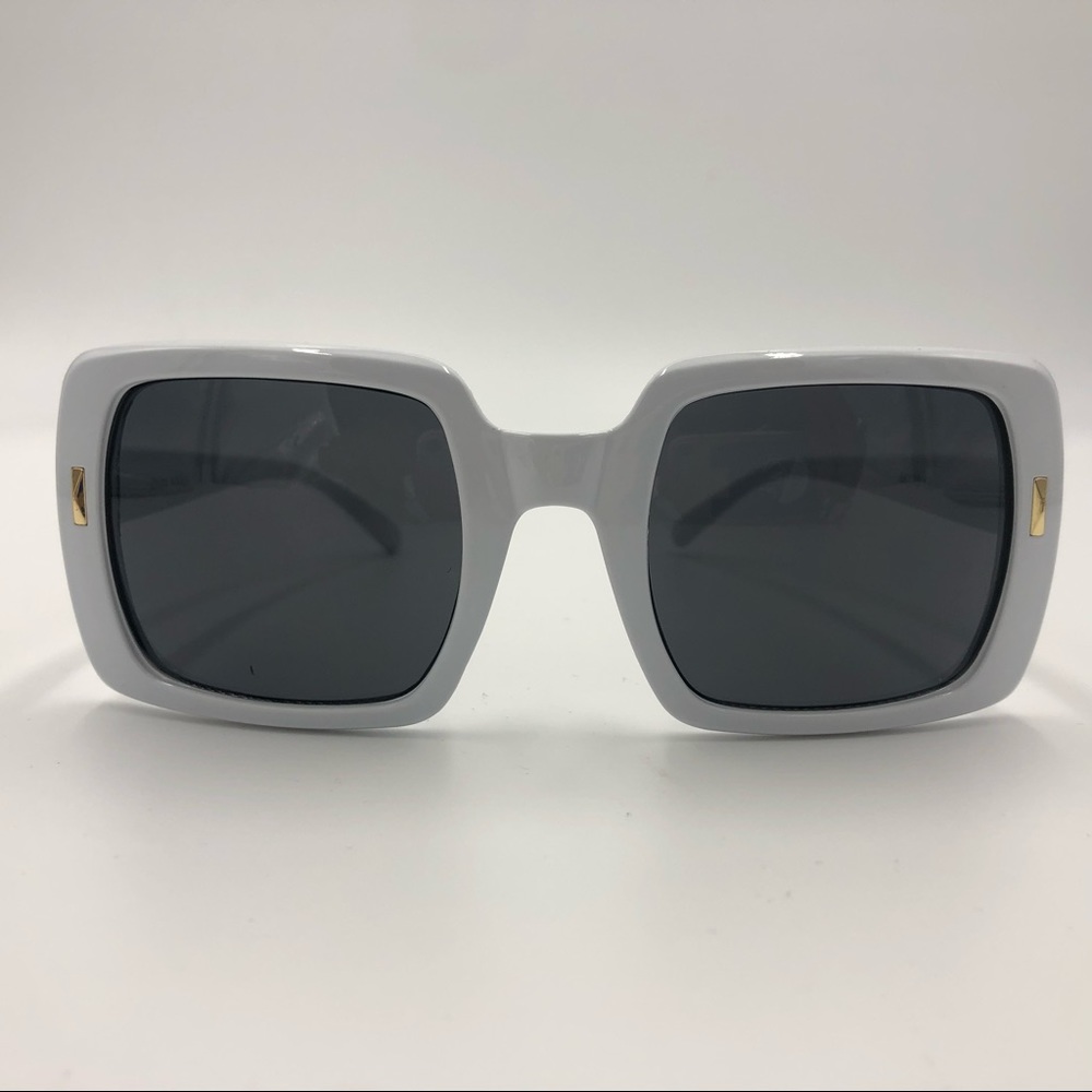 White Square Sunglasses